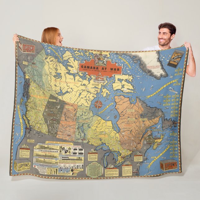 Couverture Polaire Le Canada à la guerre (En situation)