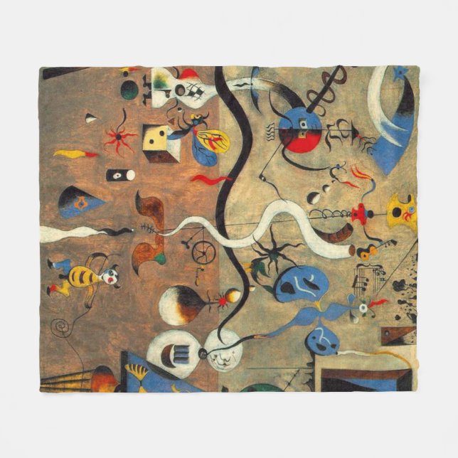 Couverture Polaire Le carnaval de Picasso (Devant (Horizontal))