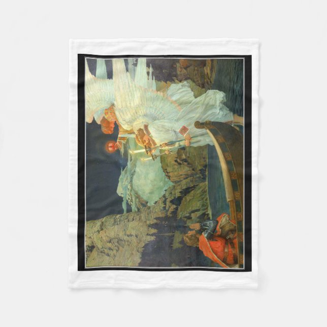 Couverture Polaire Le chevalier du Saint Graal par Frederick J. Waugh (Devant)