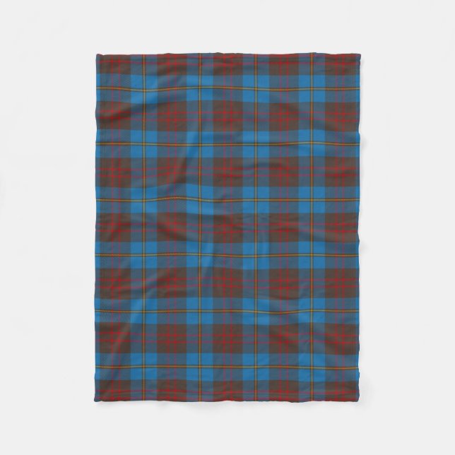 Couverture Polaire Le clan écossais Cameron Chasse Tartan Plaid (Devant)