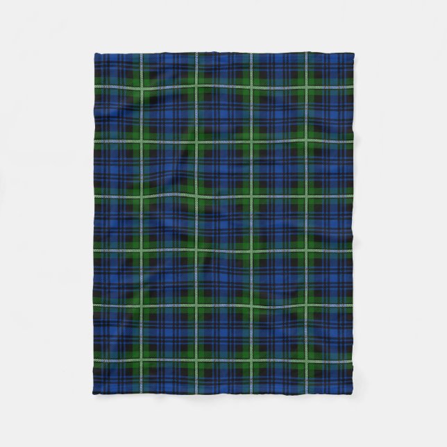 Couverture Polaire Le Clan écossais Forbes Tartan Plaid (Devant)