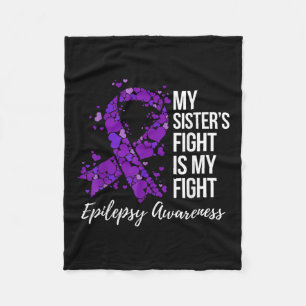 Couverture Polaire Le combat de ma soeur est ma lutte contre l’épilep