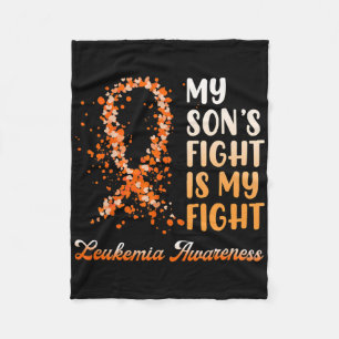 Couverture Polaire Le combat de mon fils est ma lutte contre la leucé