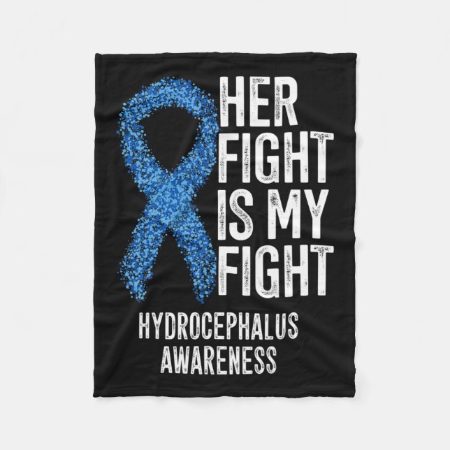 Couverture Polaire Le combat est mon combat de sensibilisation à l'hy (Devant)