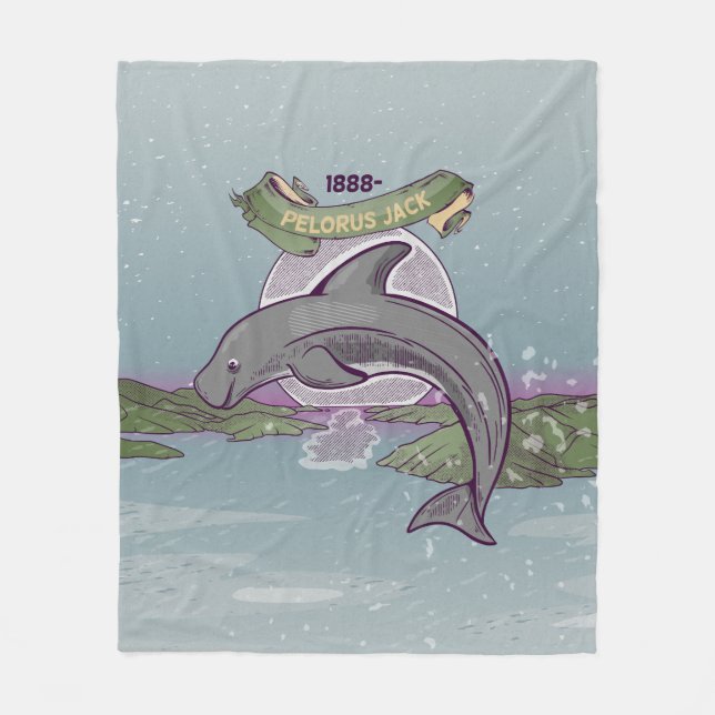 Couverture Polaire Le dauphin de Pelorus Jack Risso (Devant)