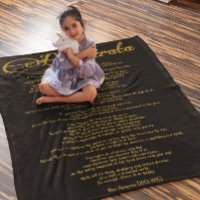 Le Desiderata "Choses désirées" do-it-yourself cou
