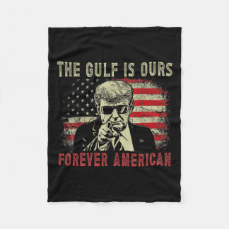 Couverture Polaire Le Golfe Est À Nous Drôle Trump 2024 Prendre L'Amé