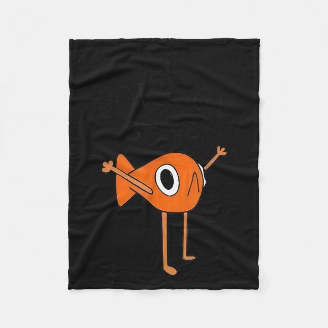 Couverture Polaire Le Isson Steve Funny Meme  (Devant)