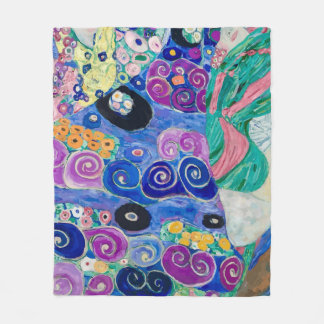 Couverture Polaire Le jardin par Gustav Klimt