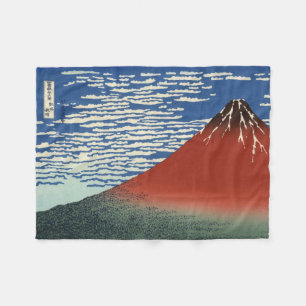 Couverture Polaire Le Mont Fuji par temps clair (Fuji Rouge) (Hokusai