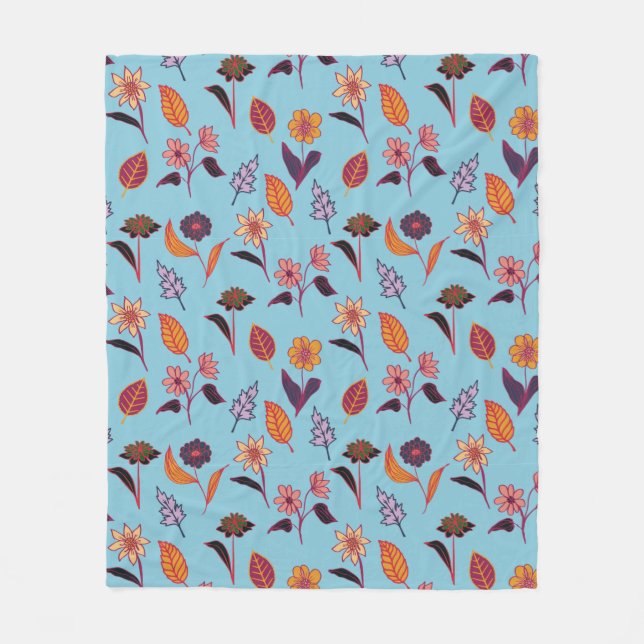 Couverture Polaire Le Motif de Valentine (Devant)
