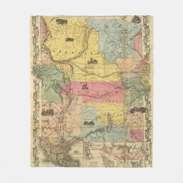 Couverture Polaire Le Nébraska et le Kansas 2 (Devant)