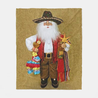 Couverture Polaire Le père noël texan du sud-ouest mexicain