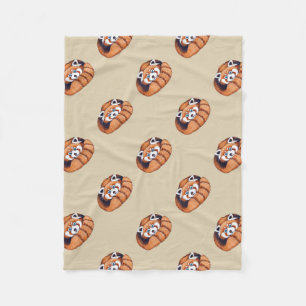 Couverture Polaire Le petit panda rouge concernent bronzage