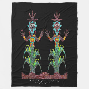 Couverture Polaire Le peuple du Corn bleu, la mythologie navajo