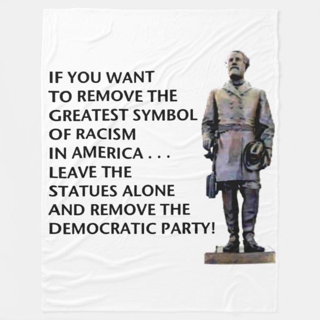 COUVERTURE POLAIRE LE PLUS GRAND SYMBOLE DE RACISME (Devant)