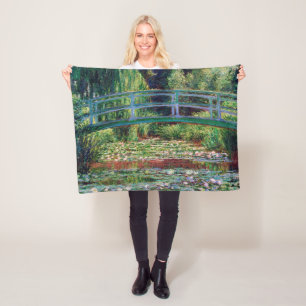 Couverture Polaire Le Pont Japonais (Etang Lily), Monet