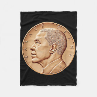Couverture Polaire Le président Barack Obama Médaille Coin Chemise No