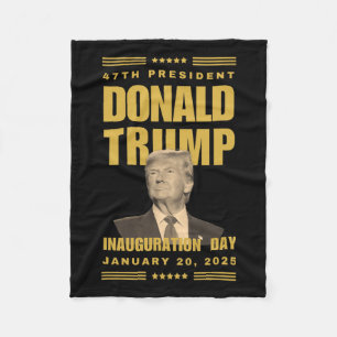 Couverture Polaire Le Président Donald J. Trump Jour de l'investiture