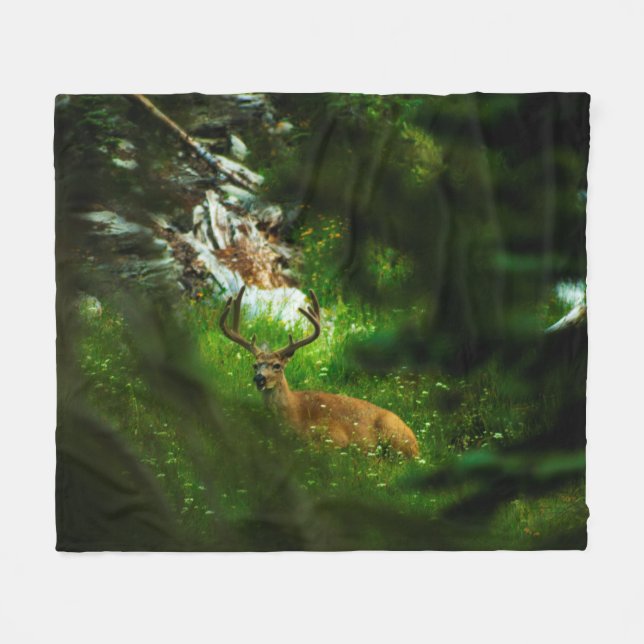 Couverture Polaire Le Prince Forêt (Devant (Horizontal))