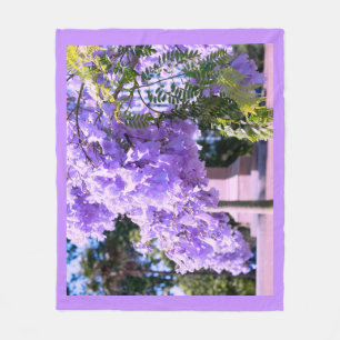 Couverture Polaire Le Princess Tree violet d'Auckland