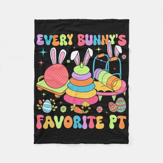 Couverture Polaire Le Pt préféré de chaque lapin (Devant)