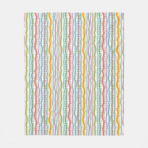 Couverture Polaire Le résumé barre le motif vertical