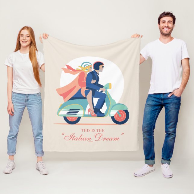 Couverture Polaire Le rêve italien - Le Lotus Blanc (En situation)