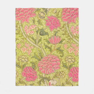 Couverture Polaire Le rose 19thc confortable, verdissent la