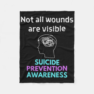 Couverture Polaire Le Suicide Donne La Douleur À Quelqu'Un D'Autre. S