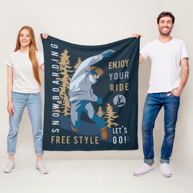 Couverture Polaire Le surf des neiges. Profitez de votre voyage (En situation)