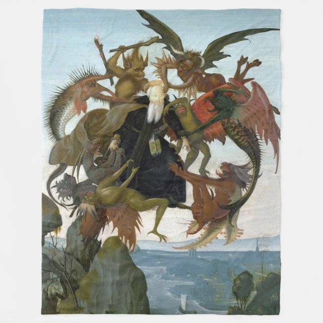 Couverture Polaire Le tourment de Saint Anthony FLEECE BLANKET (Devant)
