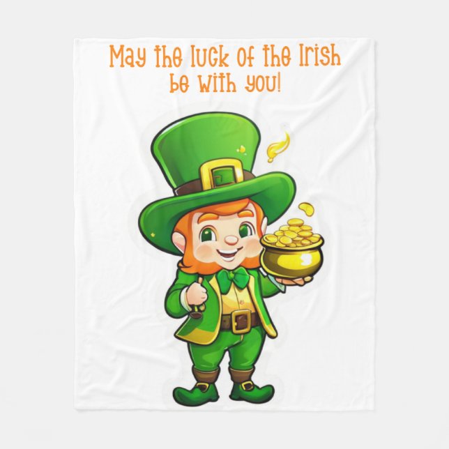 Couverture Polaire Le trésor de Lucky Leprechaun (Devant)