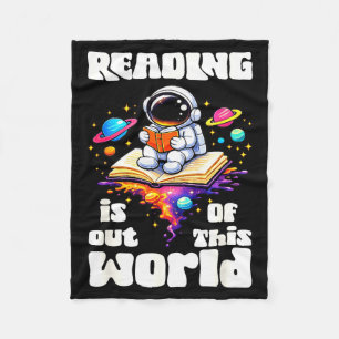 Couverture Polaire Lecture amusante est hors de ce monde espace migno