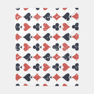 Couverture Polaire Lecture des cartes : Grunge Motif Abstrait