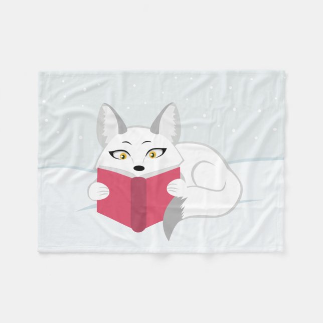 Couverture Polaire Lecture Fox (Devant (Horizontal))