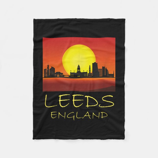 Couverture Polaire Leeds Yorkshire Angleterre Royaume-Uni British Cul (Devant)
