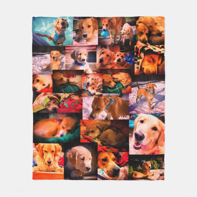 Couverture Polaire Leeloo & Winston Montage Fleece Blanket [Sangria] (Devant)