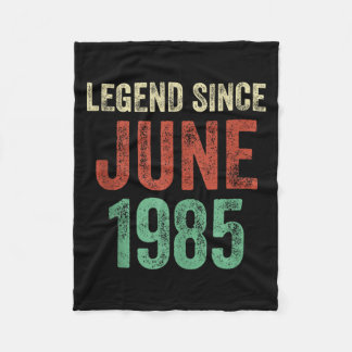 Couverture Polaire Légende 1985 Cadeaux d'anniversaire 40 ans pour ho