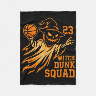 Couverture Polaire Légendes Portent 23 Halloween Sorcière Dunk Squad