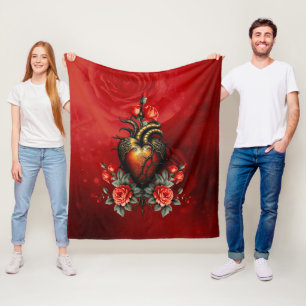 Couverture Polaire L'élégance gothique du coeur