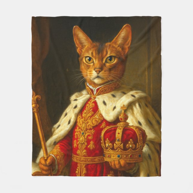 Couverture Polaire L'empereur d'un rayon de soleil | Napoleon Cat (Devant)
