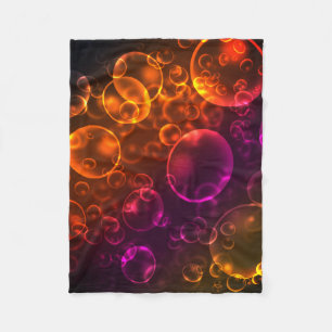 Couverture Polaire Lentilles multicolores