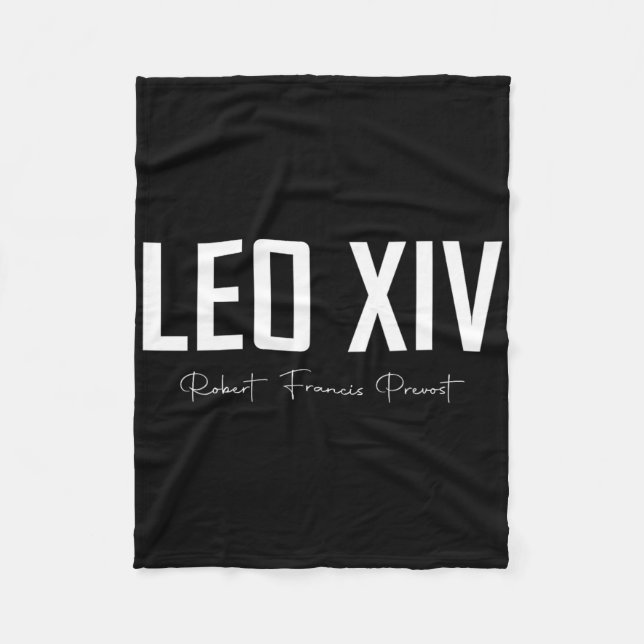 Couverture Polaire Leo Xiv (Devant)