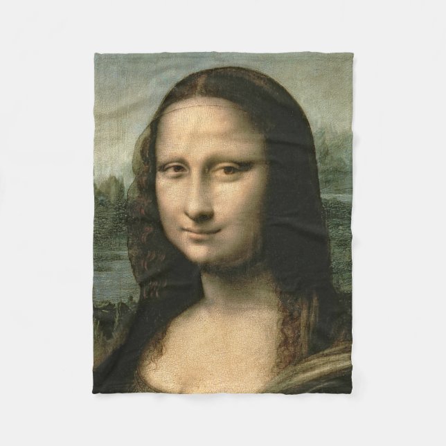 Couverture Polaire Leonardo Vinci | Mona Lisa, c.1503-6 (Devant)
