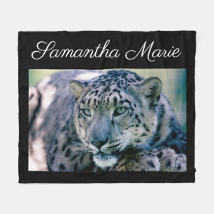 Couverture Polaire Leopard