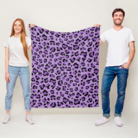 Leopard Print, Léopard Spots, Purple Leopard