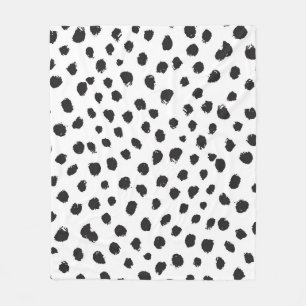 Couverture Polaire Léopard Texture : Motif Vintage sans joint.