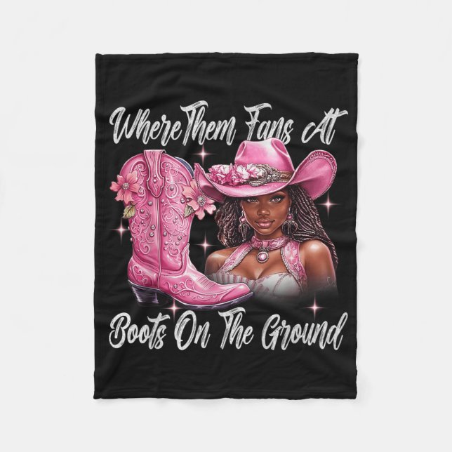 Couverture Polaire Les Bottes Rétro Sur Le Terrain Où Ils Vont En Noi (Devant)