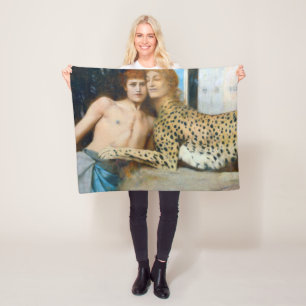Couverture Polaire Les Caresses, Fernand Khnopff